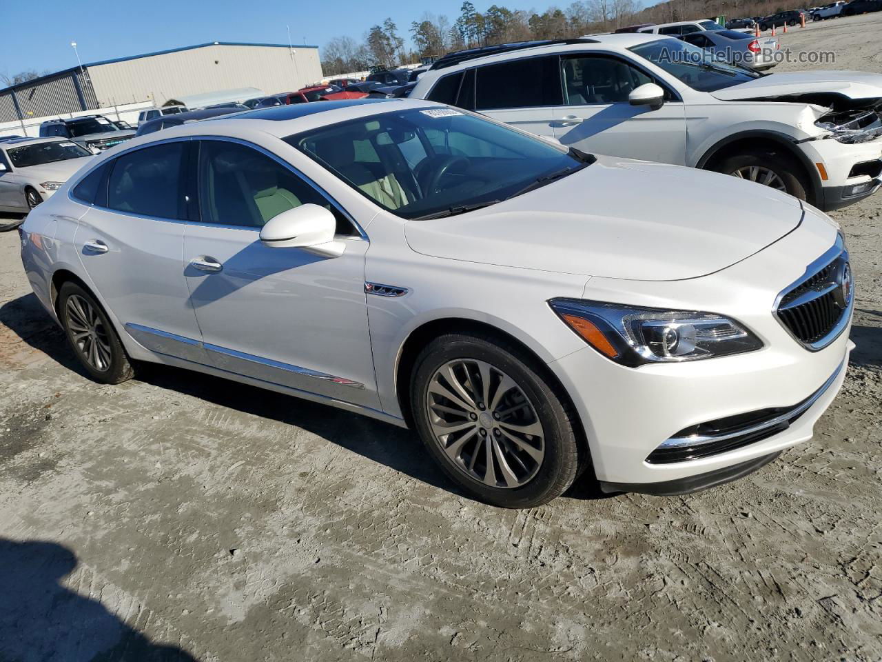 2019 Buick Lacrosse Essence White vin: 1G4ZP5SS5KU106224