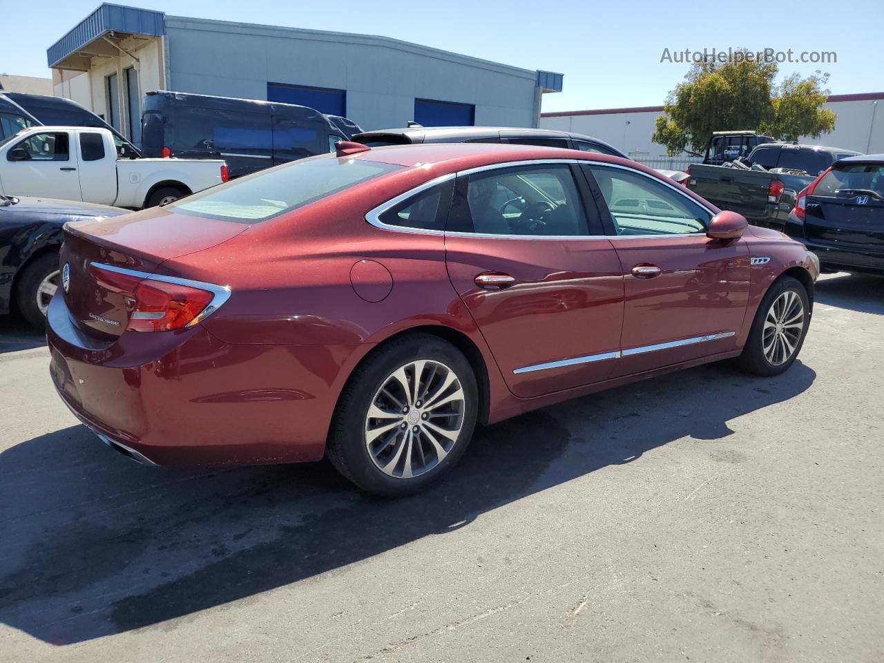 2017 Buick Lacrosse Essence Burgundy vin: 1G4ZP5SS6HU132985