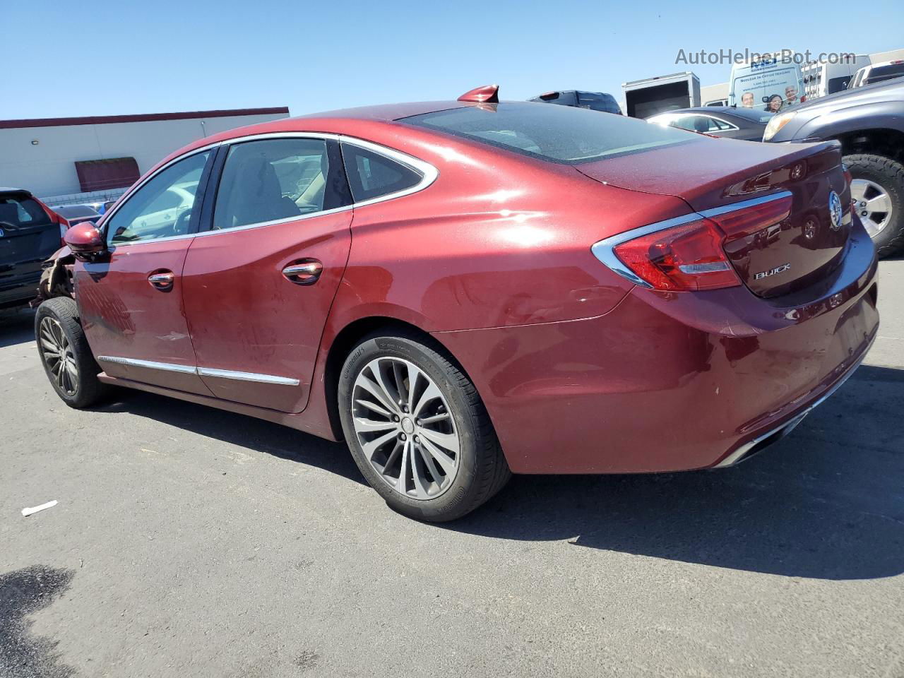 2017 Buick Lacrosse Essence Burgundy vin: 1G4ZP5SS6HU132985