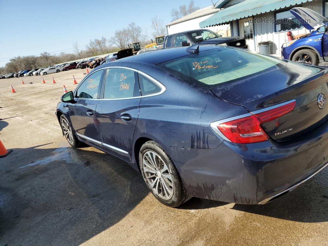 2017 Buick Lacrosse Essence Синий vin: 1G4ZP5SS6HU143064