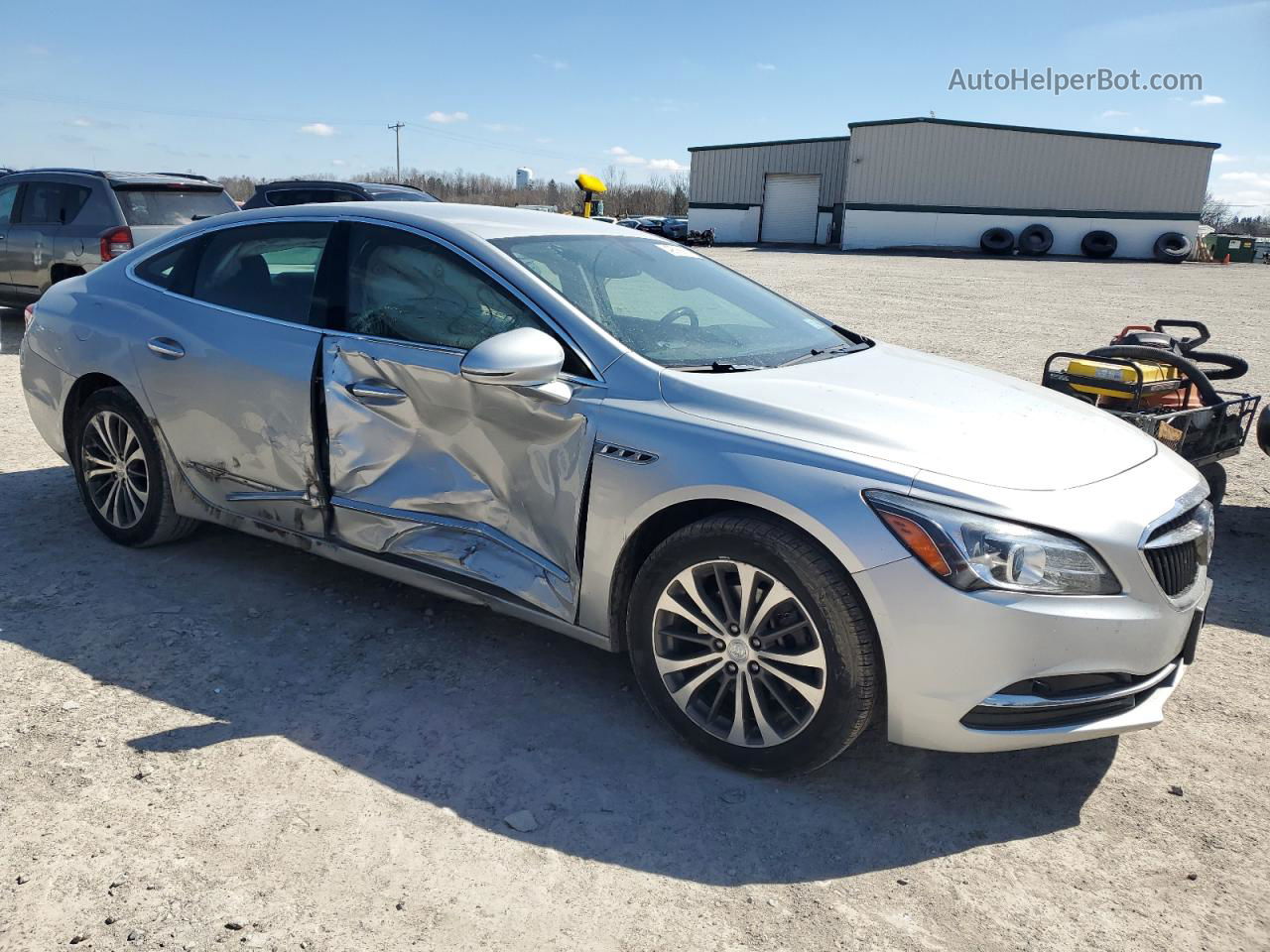 2017 Buick Lacrosse Essence Silver vin: 1G4ZP5SS6HU170944