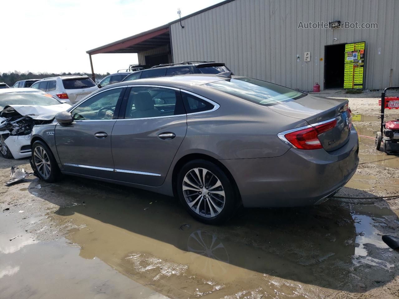 2019 Buick Lacrosse Essence Серый vin: 1G4ZP5SS6KU100870