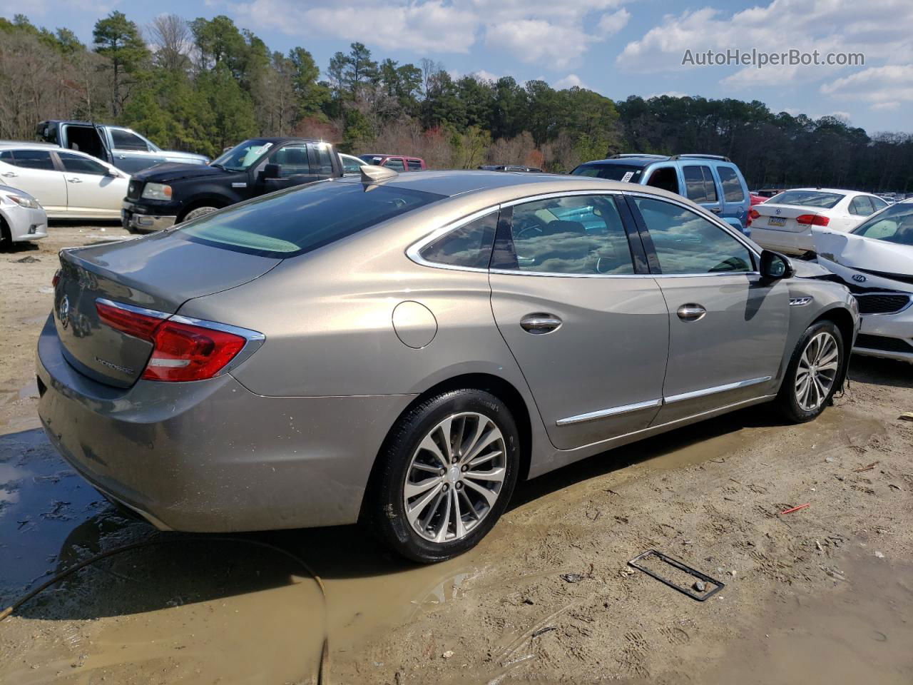 2019 Buick Lacrosse Essence Серый vin: 1G4ZP5SS6KU100870