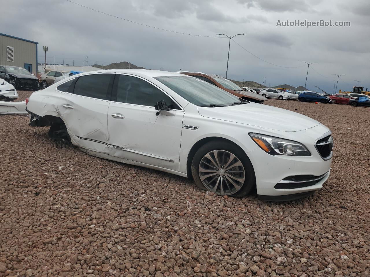 2019 Buick Lacrosse Essence White vin: 1G4ZP5SS6KU112114