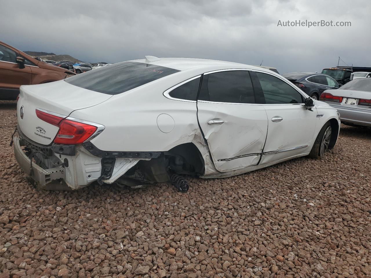 2019 Buick Lacrosse Essence Белый vin: 1G4ZP5SS6KU112114