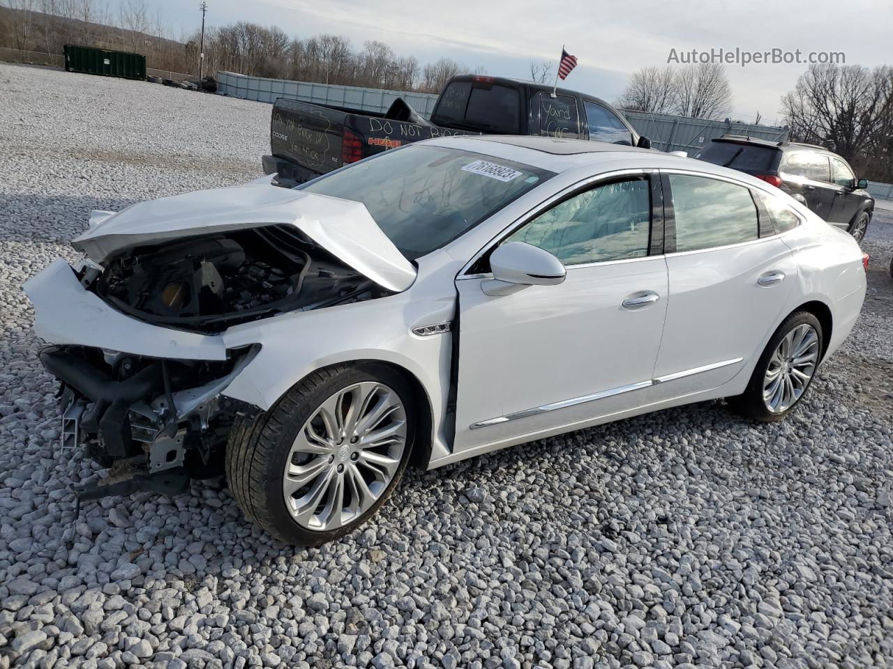 2017 Buick Lacrosse Essence White vin: 1G4ZP5SS7HU137967