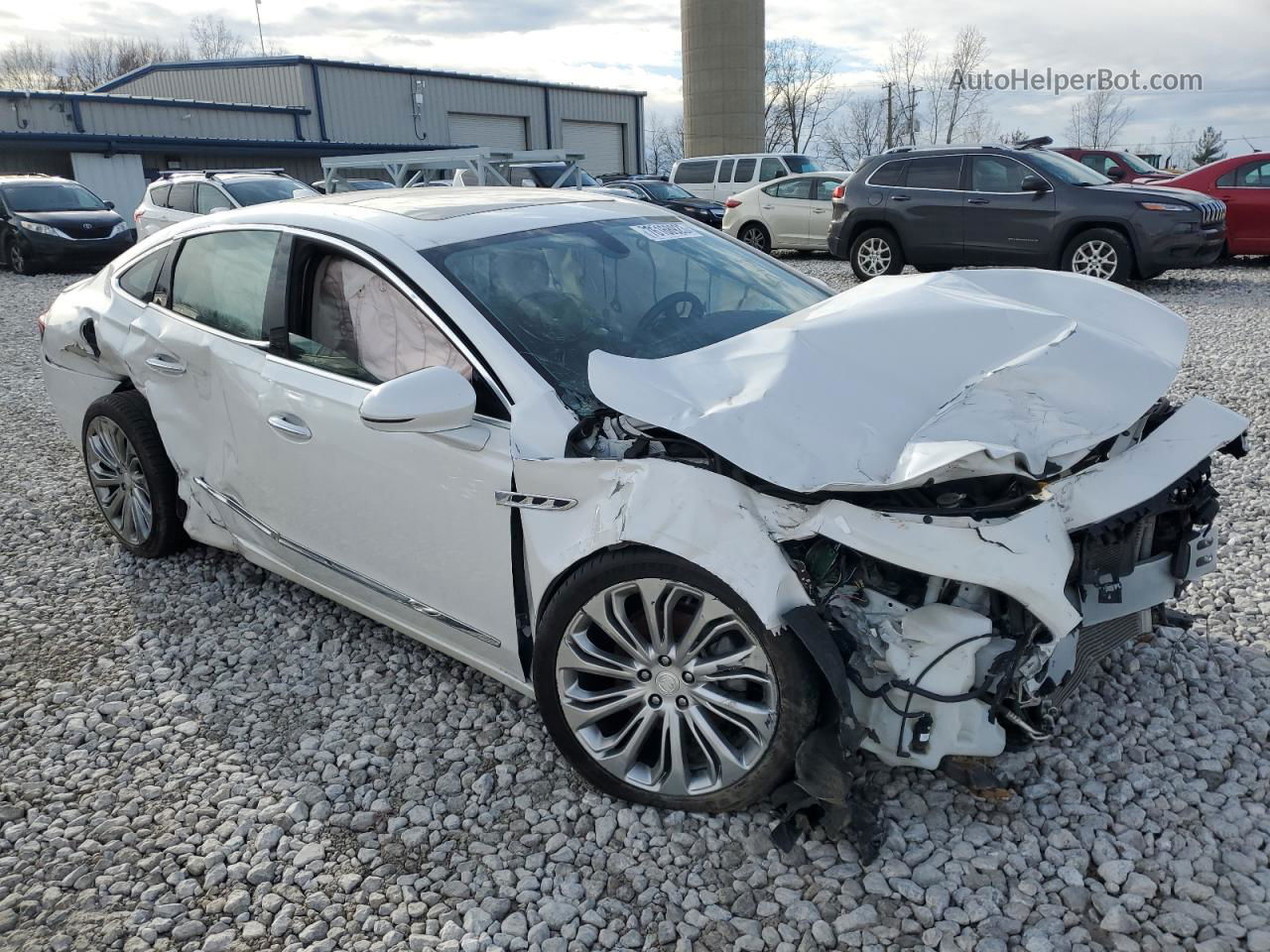 2017 Buick Lacrosse Essence White vin: 1G4ZP5SS7HU137967