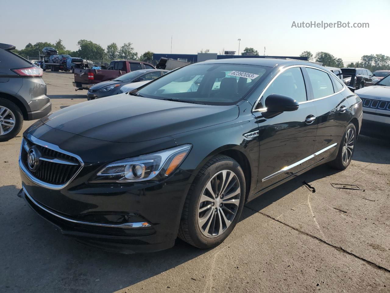 2017 Buick Lacrosse Essence Черный vin: 1G4ZP5SS7HU194122