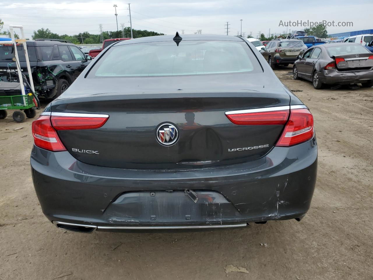 2017 Buick Lacrosse Essence Gray vin: 1G4ZP5SS8HU144328