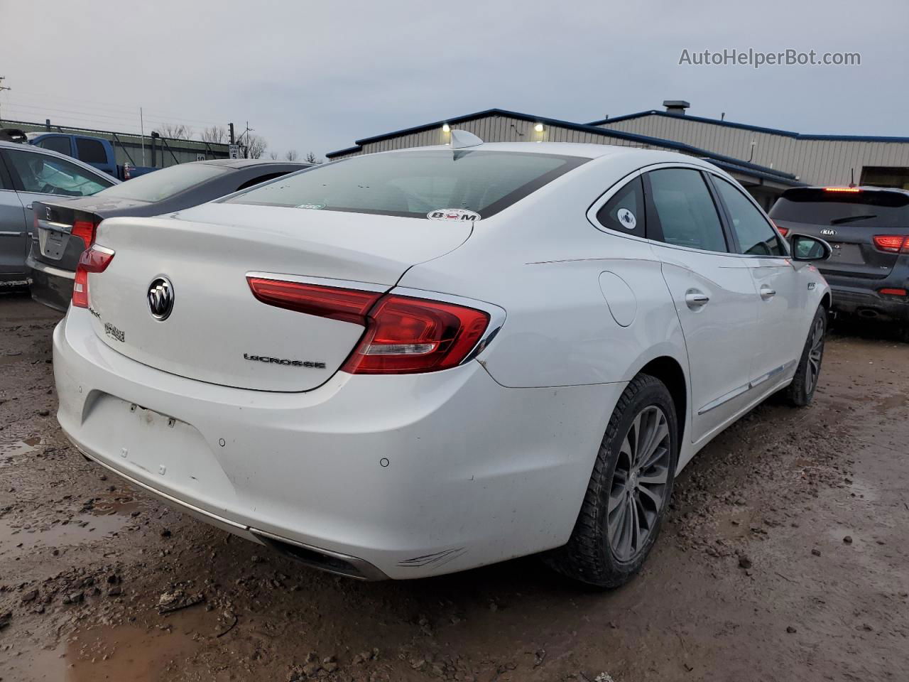 2017 Buick Lacrosse Essence White vin: 1G4ZP5SS8HU208030