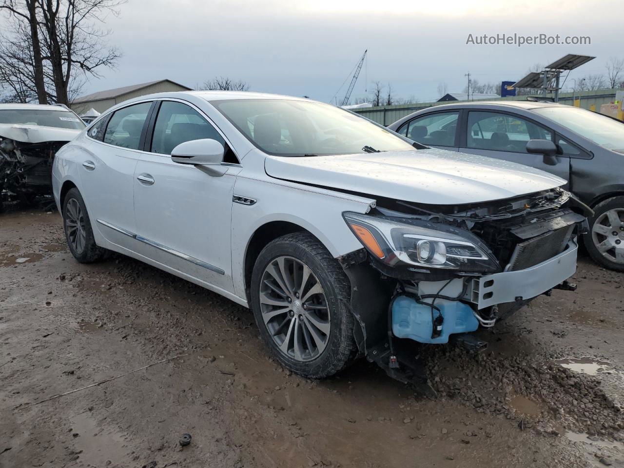 2017 Buick Lacrosse Essence White vin: 1G4ZP5SS8HU208030