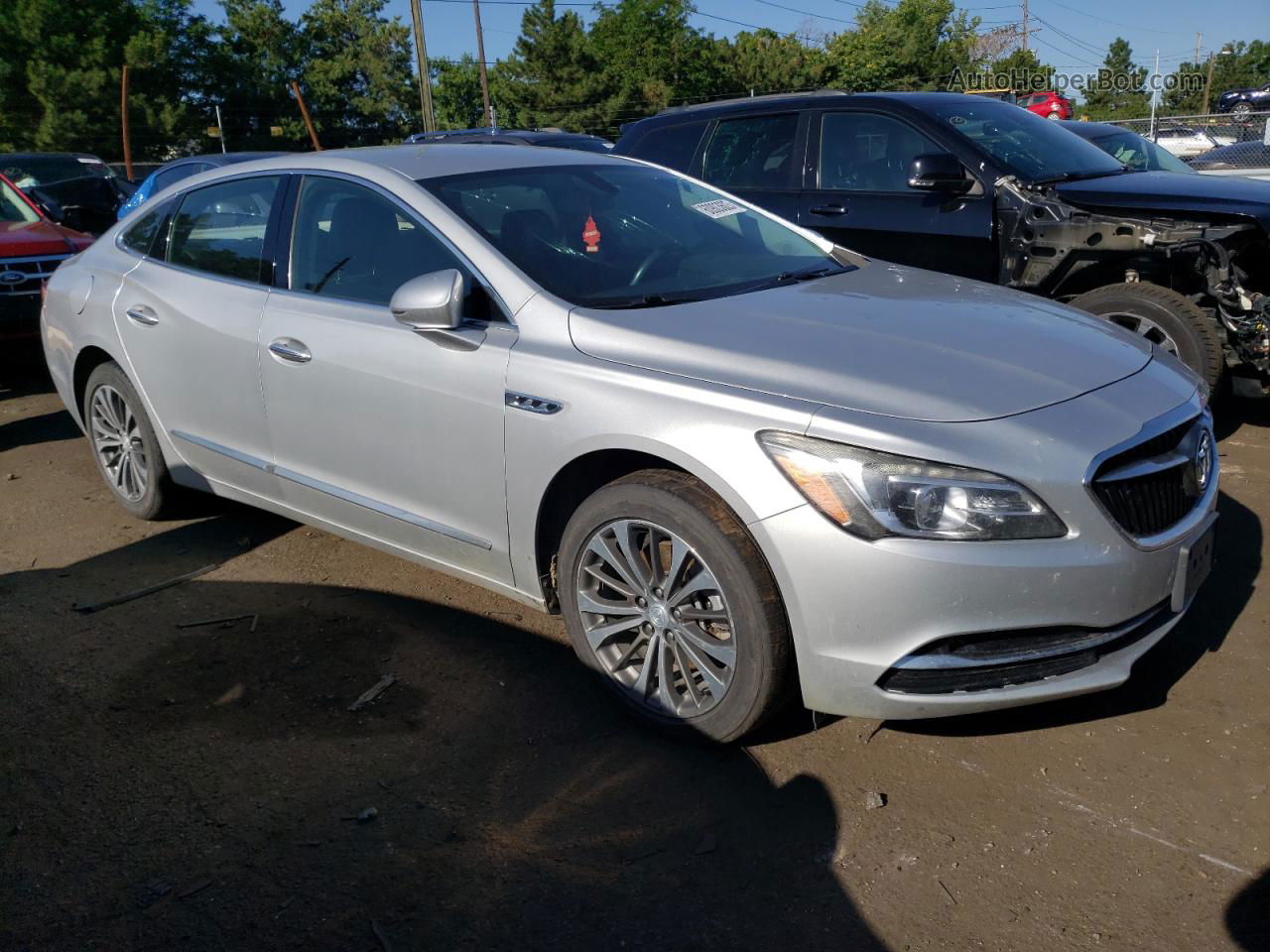 2017 Buick Lacrosse Essence Silver vin: 1G4ZP5SS9HU210045