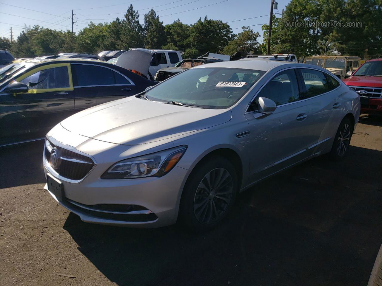 2017 Buick Lacrosse Essence Silver vin: 1G4ZP5SS9HU210045