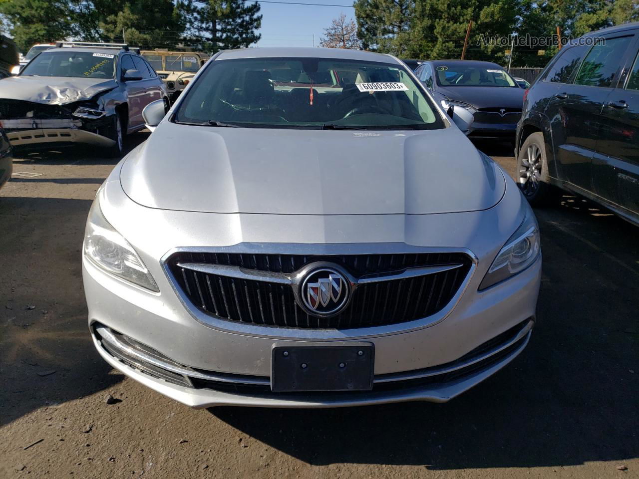 2017 Buick Lacrosse Essence Silver vin: 1G4ZP5SS9HU210045