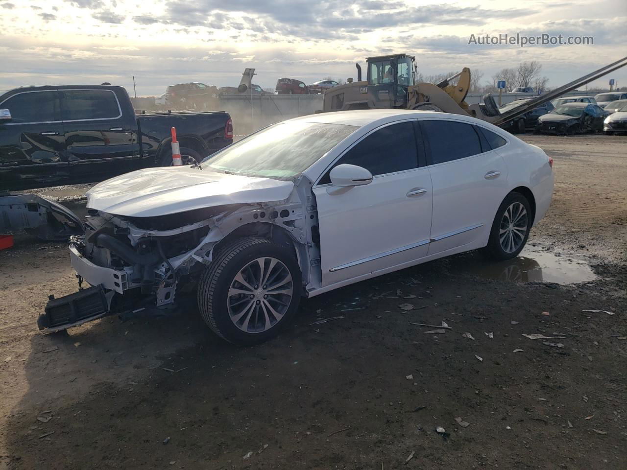 2019 Buick Lacrosse Essence White vin: 1G4ZP5SS9KU111328