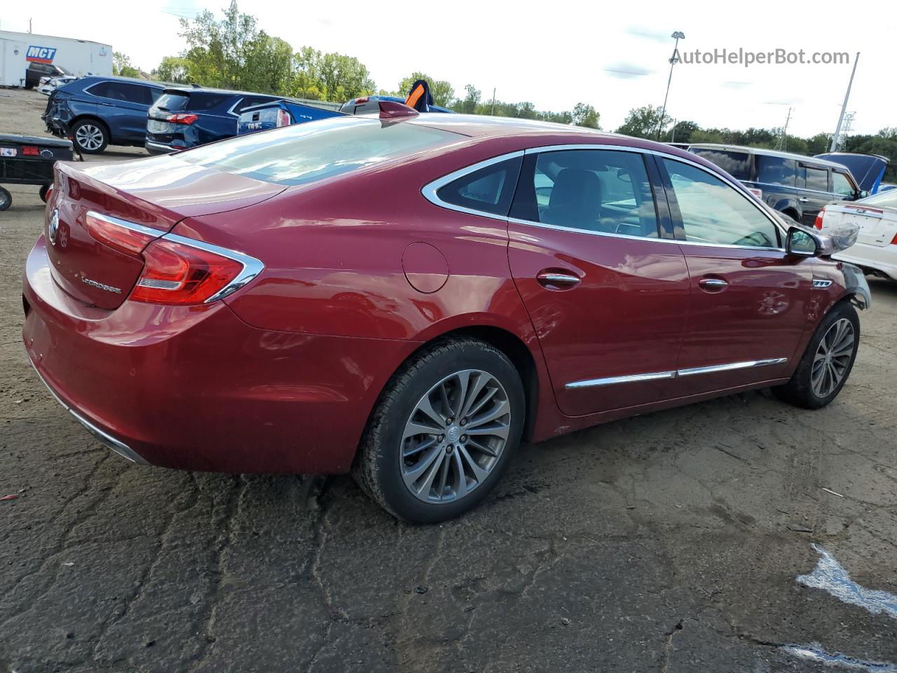 2019 Buick Lacrosse Essence Red vin: 1G4ZP5SSXKU101374