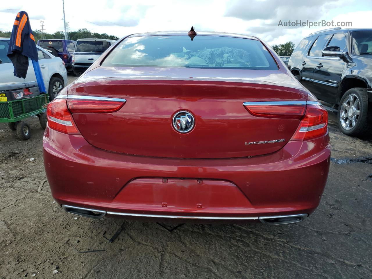 2019 Buick Lacrosse Essence Red vin: 1G4ZP5SSXKU101374