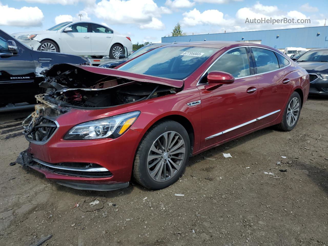 2019 Buick Lacrosse Essence Red vin: 1G4ZP5SSXKU101374