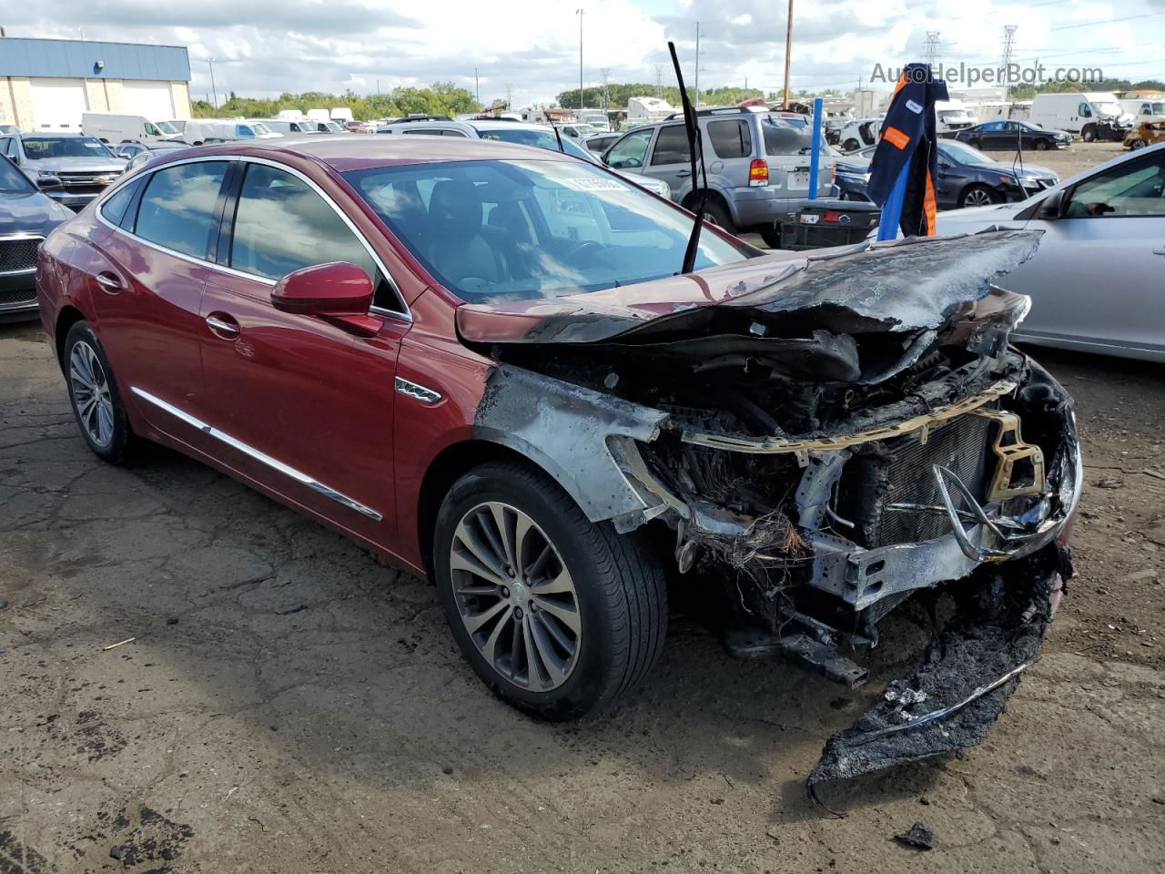 2019 Buick Lacrosse Essence Red vin: 1G4ZP5SSXKU101374