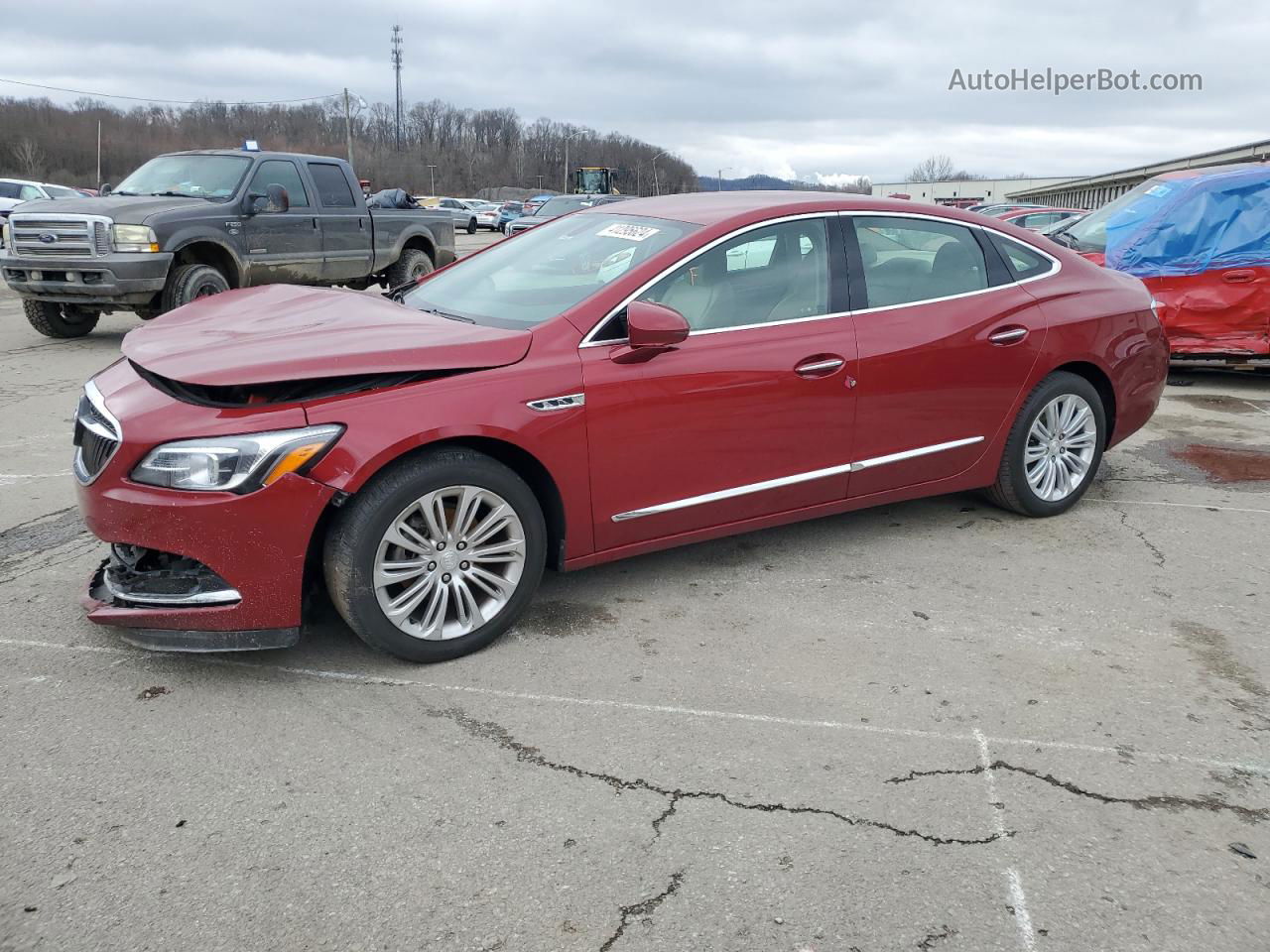 2019 Buick Lacrosse Essence Red vin: 1G4ZP5SZ4KU101741