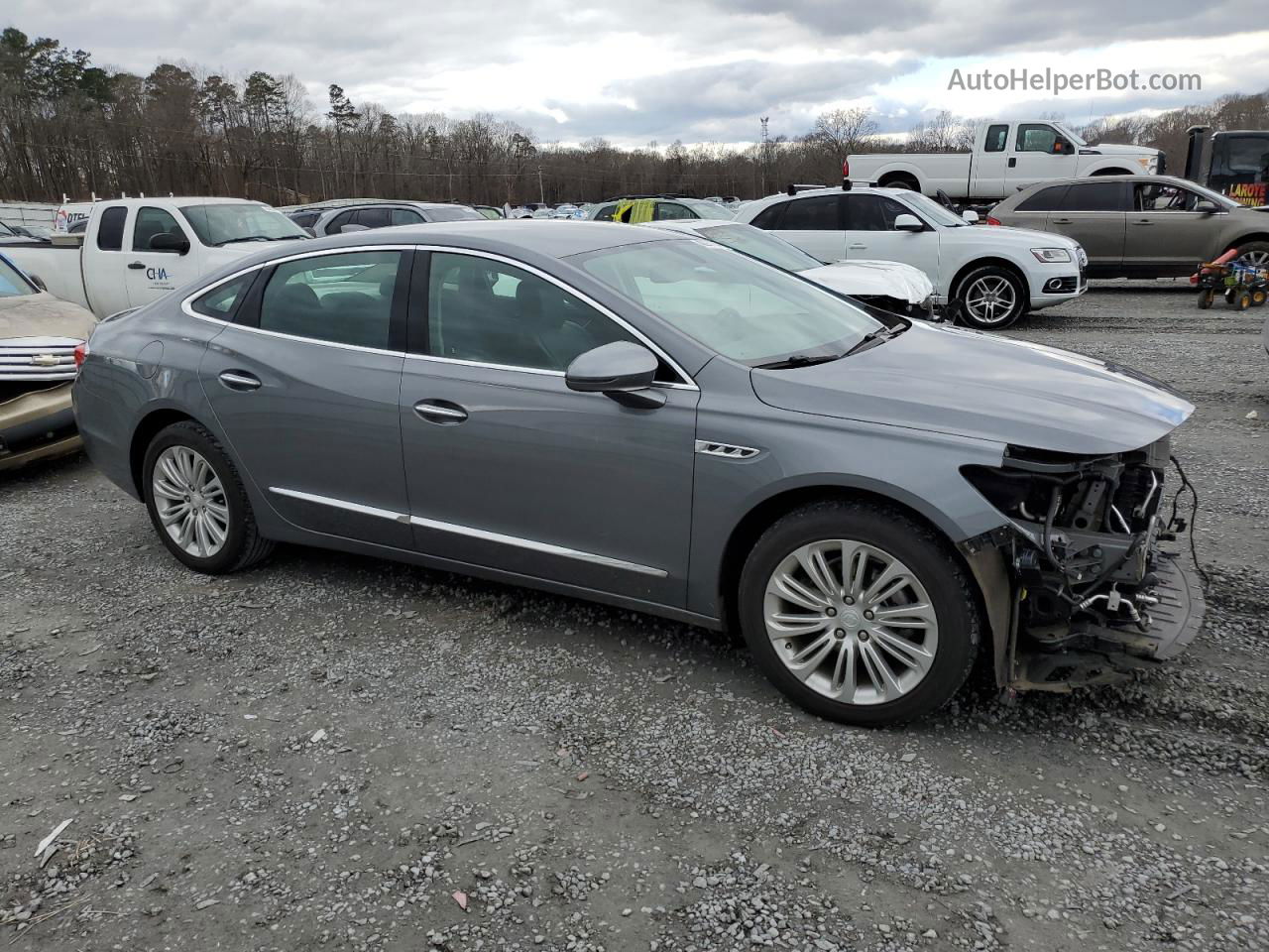 2019 Buick Lacrosse Essence Серый vin: 1G4ZP5SZ4KU102193