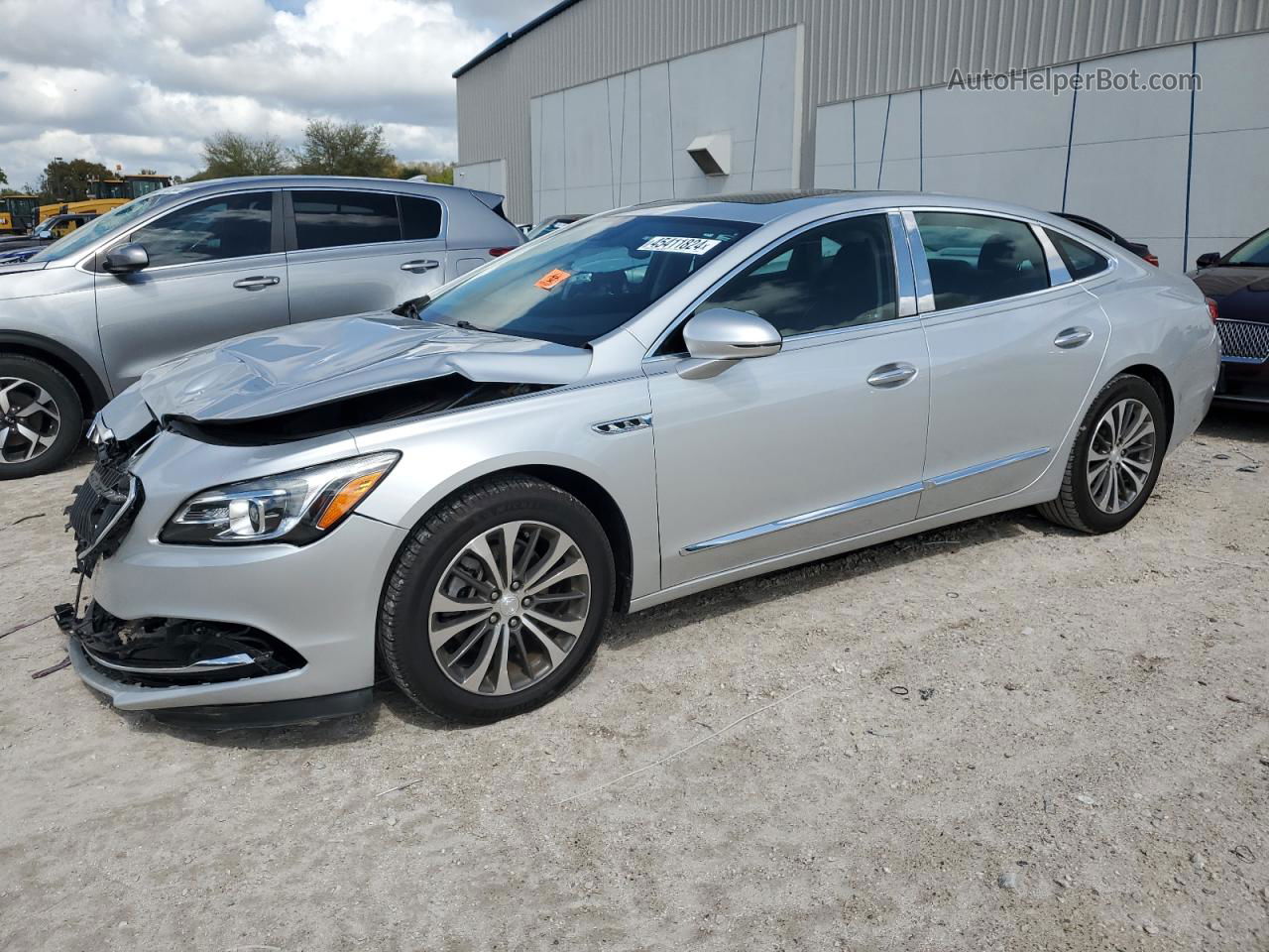 2017 Buick Lacrosse Premium Silver vin: 1G4ZR5SS1HU209000