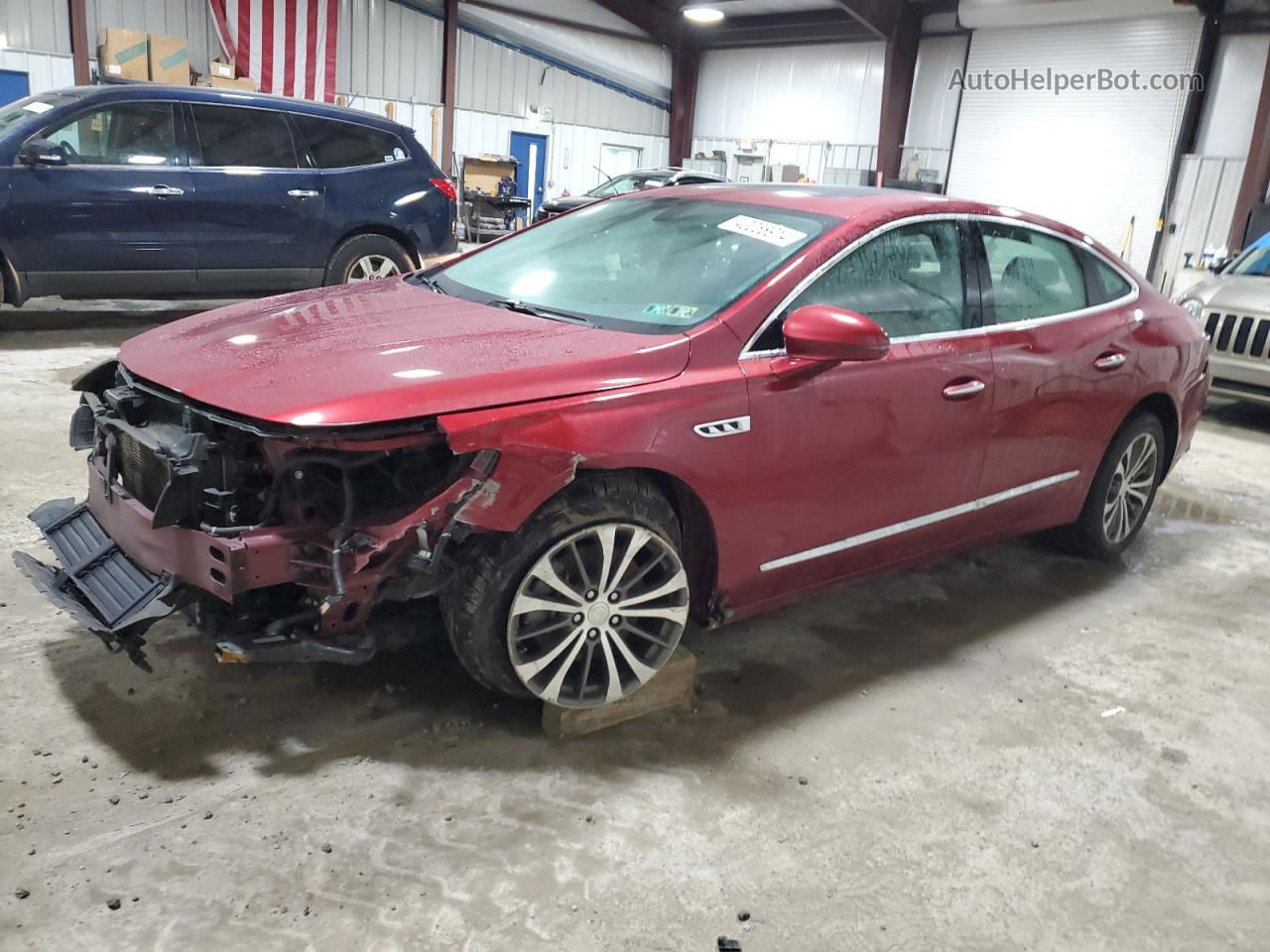 2019 Buick Lacrosse Essence Burgundy vin: 1G4ZR5SS1KU117635