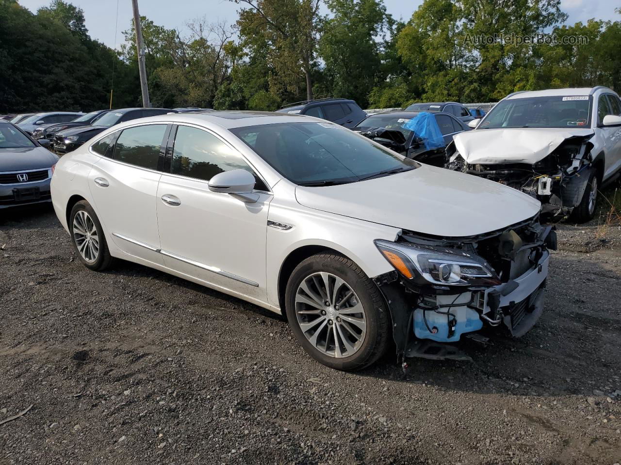 2019 Buick Lacrosse Essence White vin: 1G4ZR5SS2KU127400