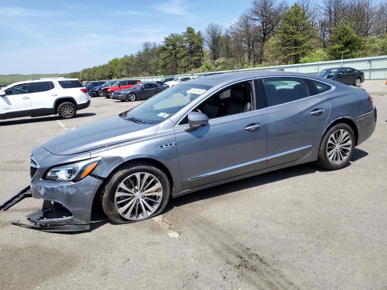 2019 Buick Lacrosse Essence Серый vin: 1G4ZR5SS2KU130345