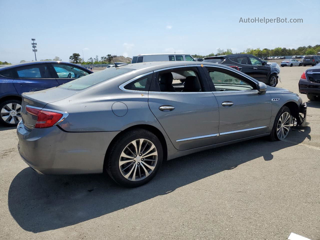 2019 Buick Lacrosse Essence Серый vin: 1G4ZR5SS2KU130345