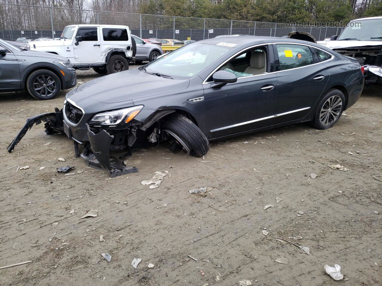 2017 Buick Lacrosse Premium Charcoal vin: 1G4ZR5SS3HU168773