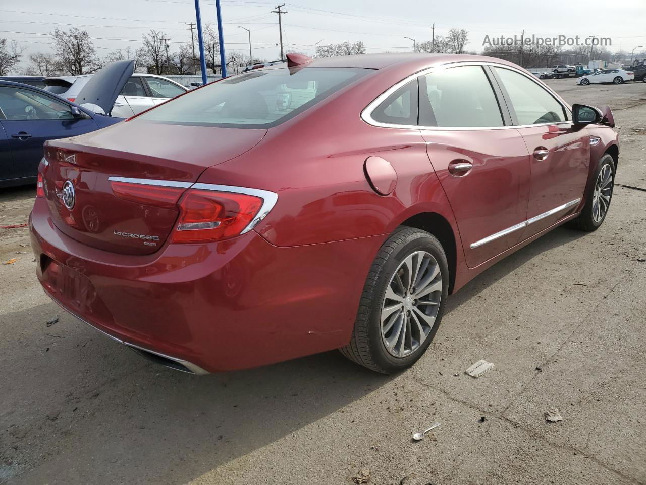 2019 Buick Lacrosse Essence Красный vin: 1G4ZR5SS3KU128359