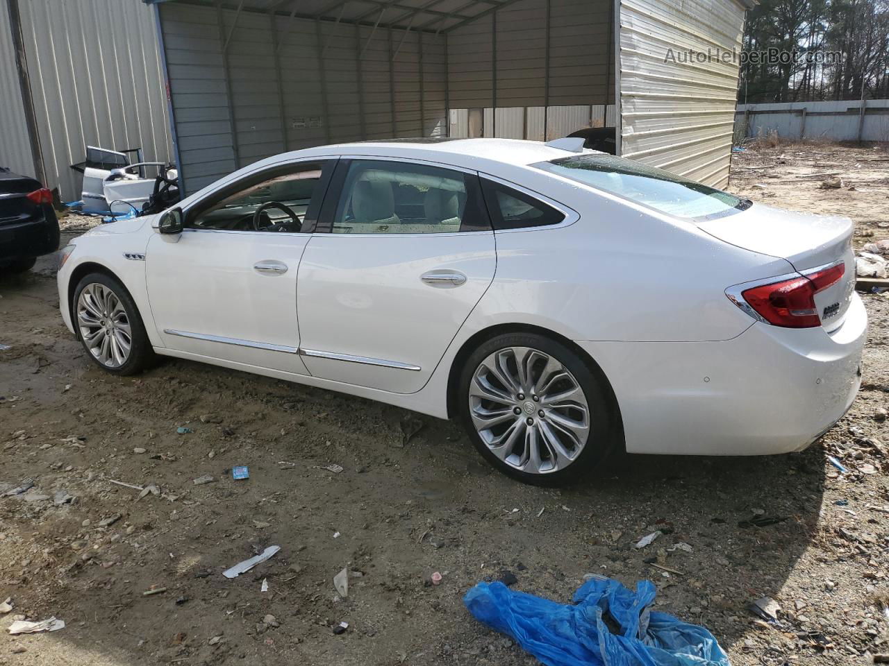 2017 Buick Lacrosse Premium White vin: 1G4ZR5SS4HU165655