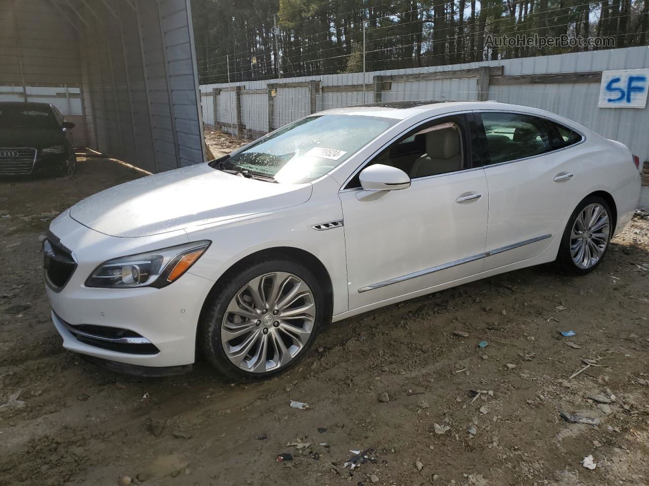 2017 Buick Lacrosse Premium White vin: 1G4ZR5SS4HU165655