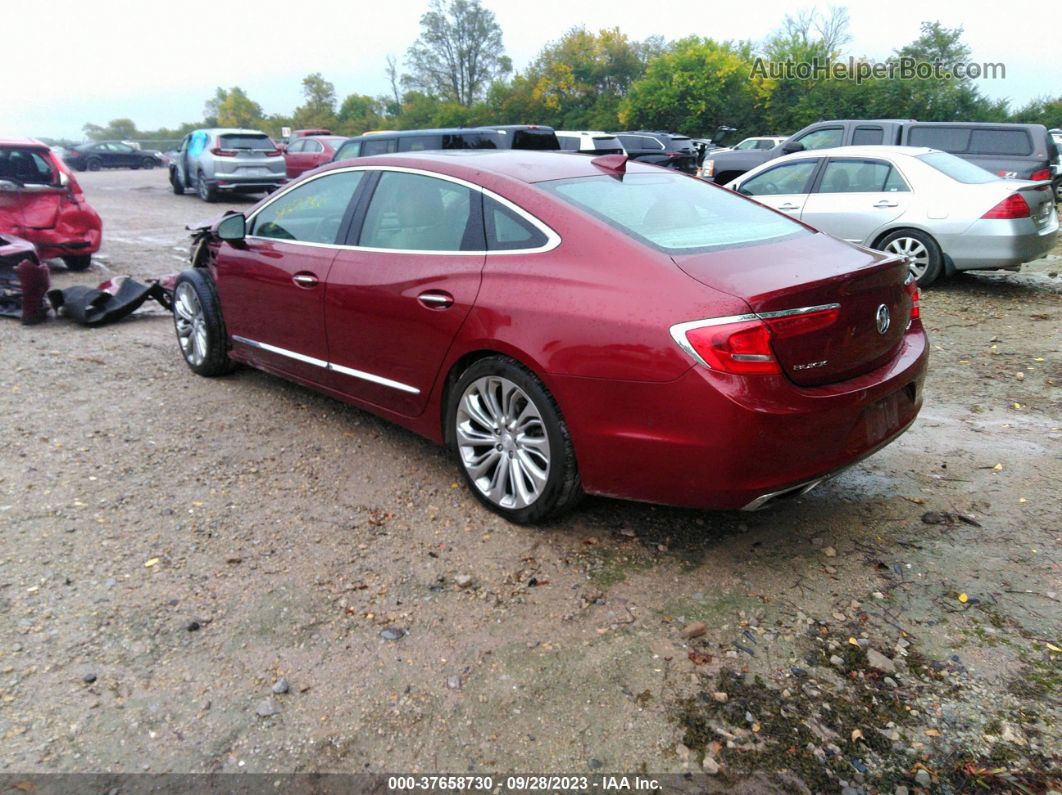 2017 Buick Lacrosse Premium Красный vin: 1G4ZR5SS4HU179295