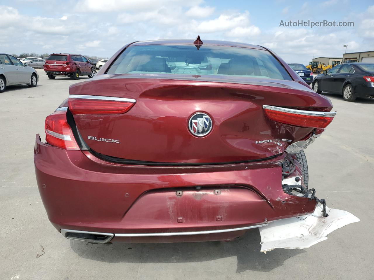 2017 Buick Lacrosse Premium Red vin: 1G4ZR5SS4HU200923