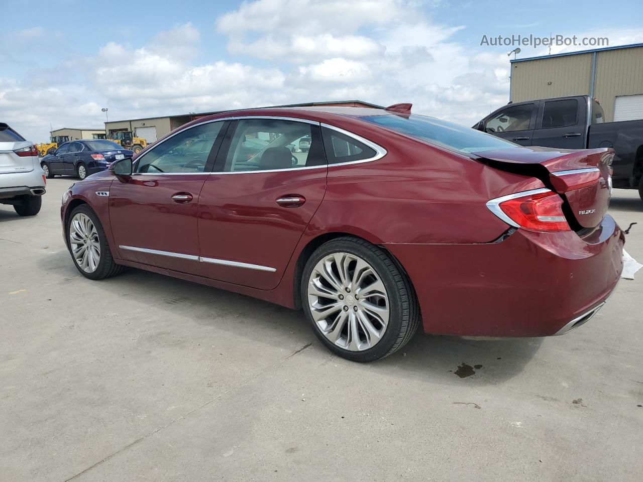 2017 Buick Lacrosse Premium Red vin: 1G4ZR5SS4HU200923