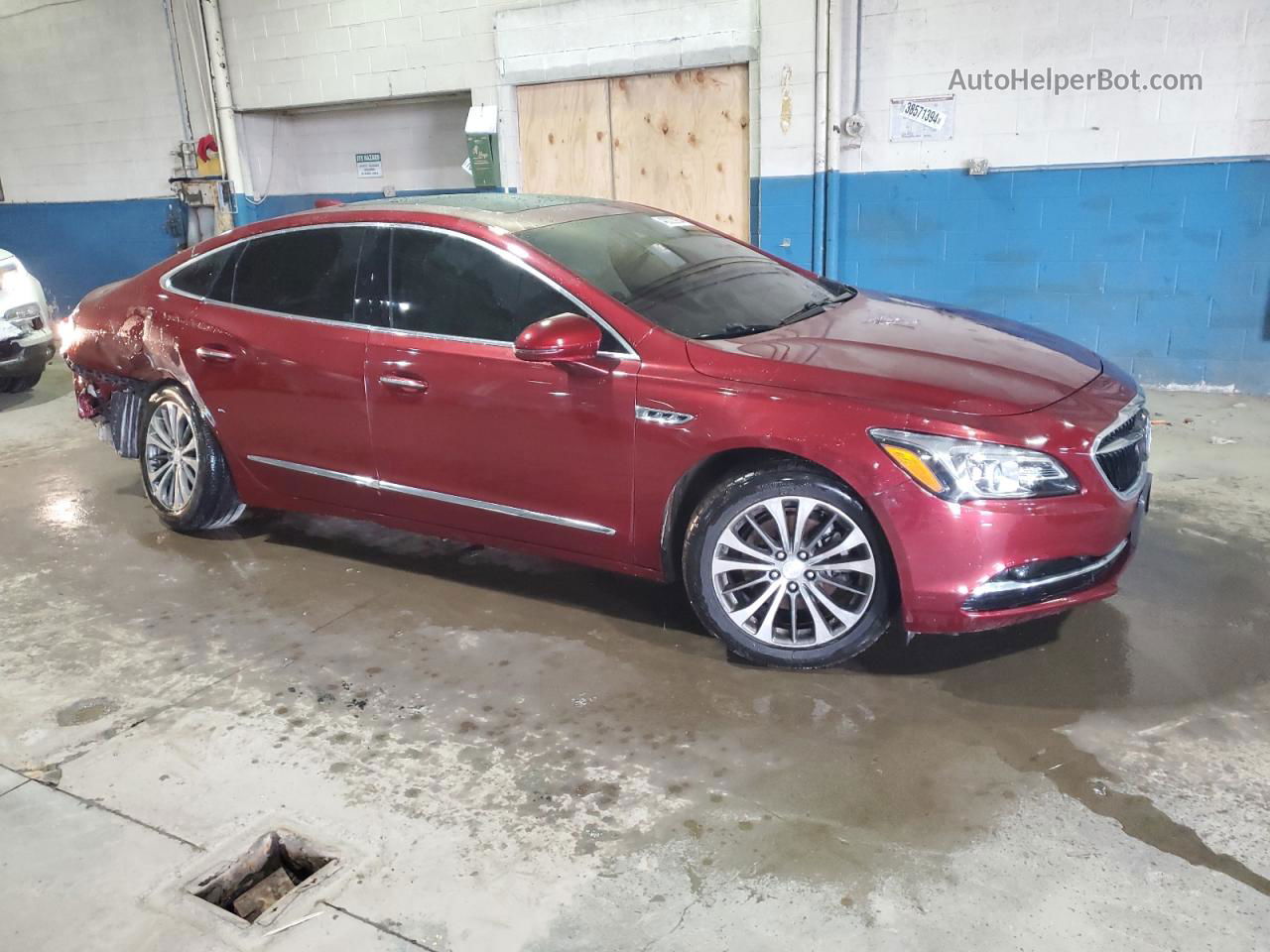 2017 Buick Lacrosse Premium Burgundy vin: 1G4ZR5SS5HU154194