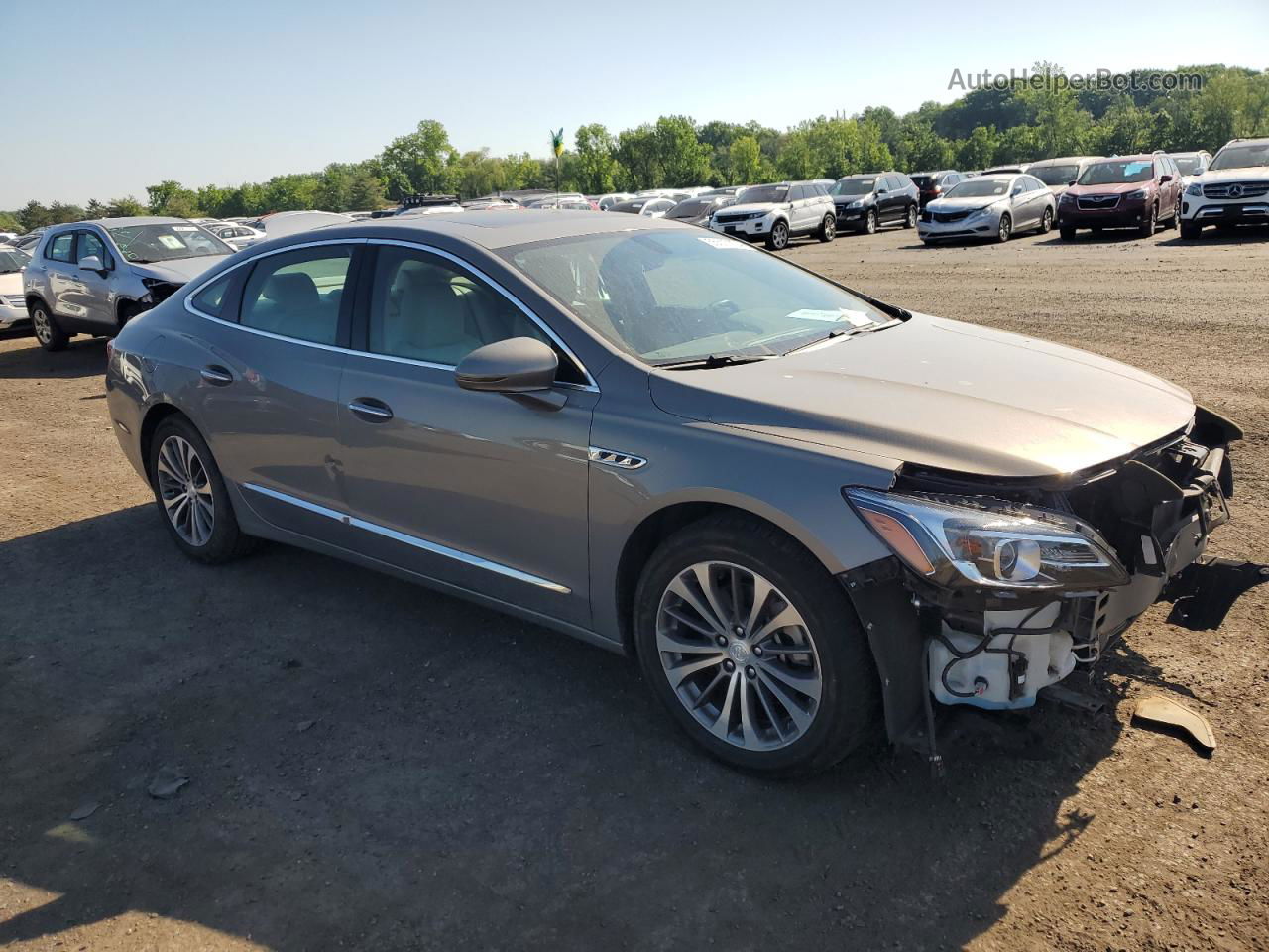 2019 Buick Lacrosse Essence Серый vin: 1G4ZR5SS5KU100269