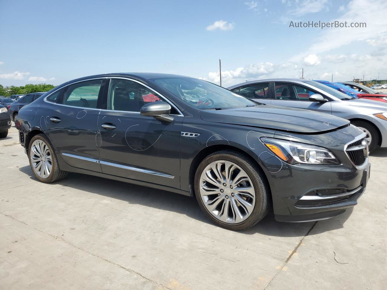 2017 Buick Lacrosse Premium Gray vin: 1G4ZR5SS7HU165438