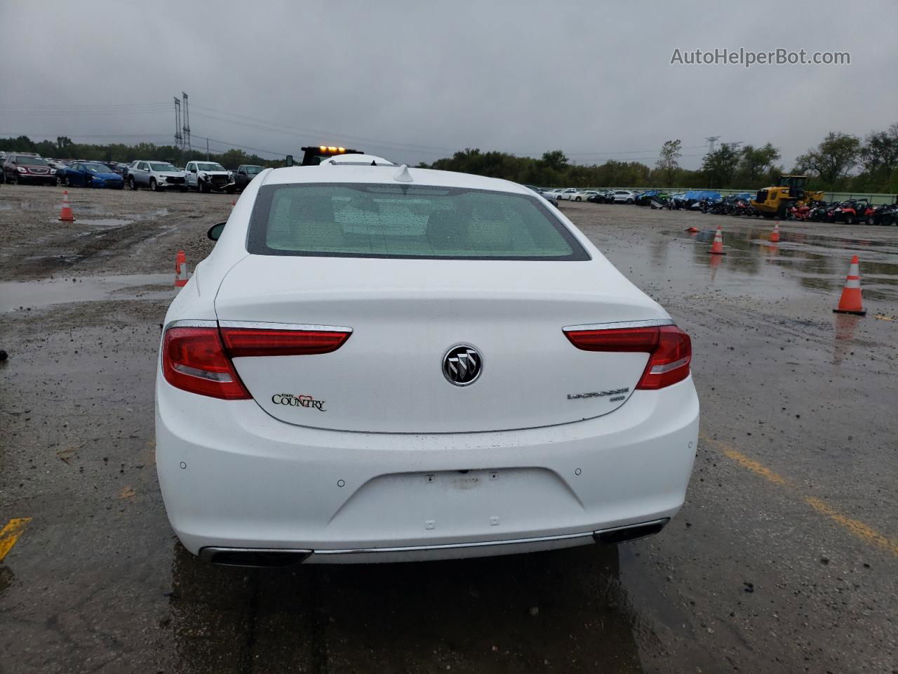 2019 Buick Lacrosse Essence Белый vin: 1G4ZR5SS7KU100340