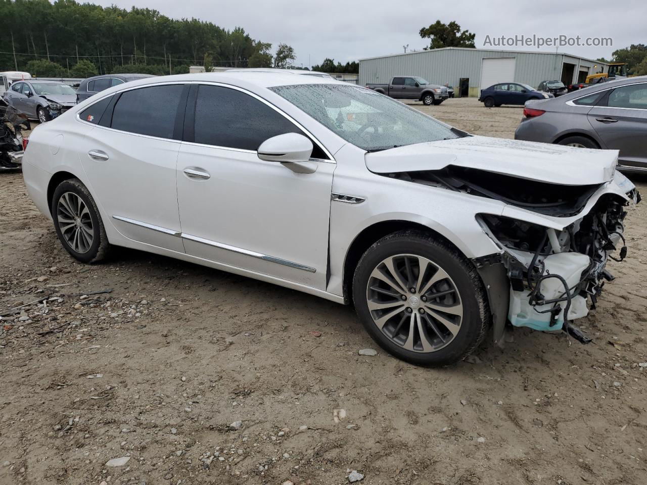 2017 Buick Lacrosse Premium White vin: 1G4ZR5SSXHU126715