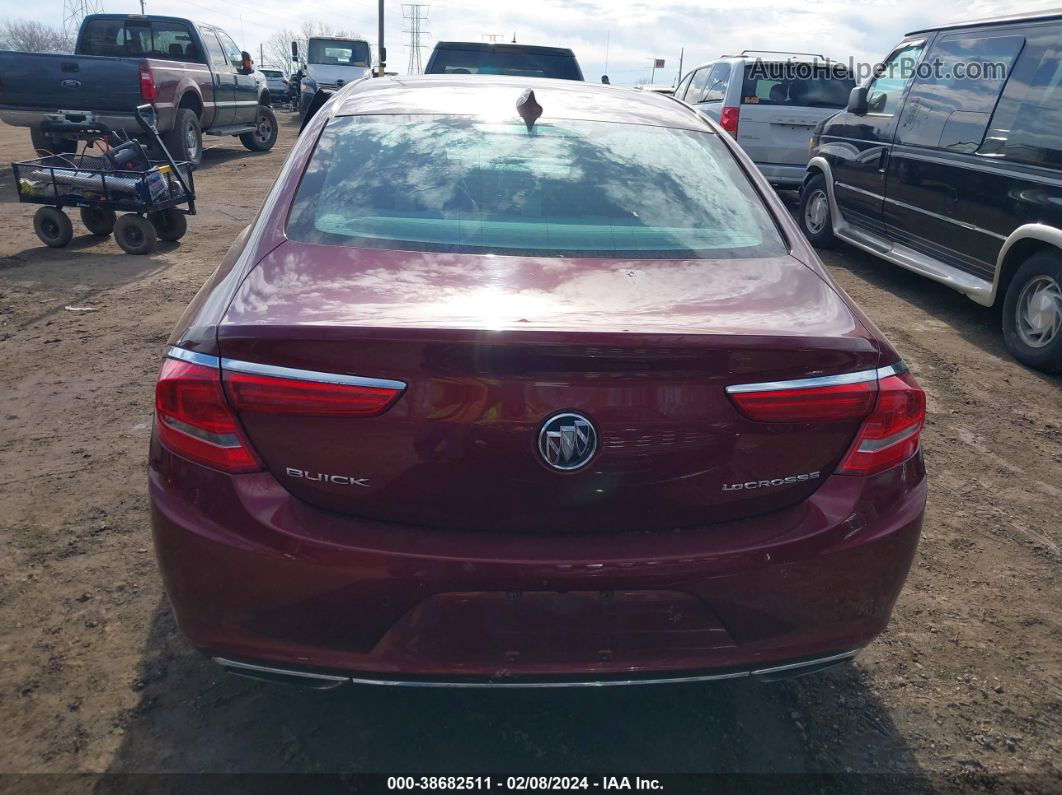 2017 Buick Lacrosse Premium Burgundy vin: 1G4ZR5SSXHU136208