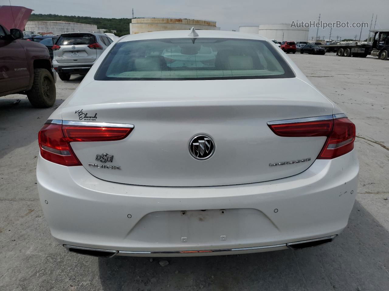 2017 Buick Lacrosse Premium White vin: 1G4ZR5SSXHU177583