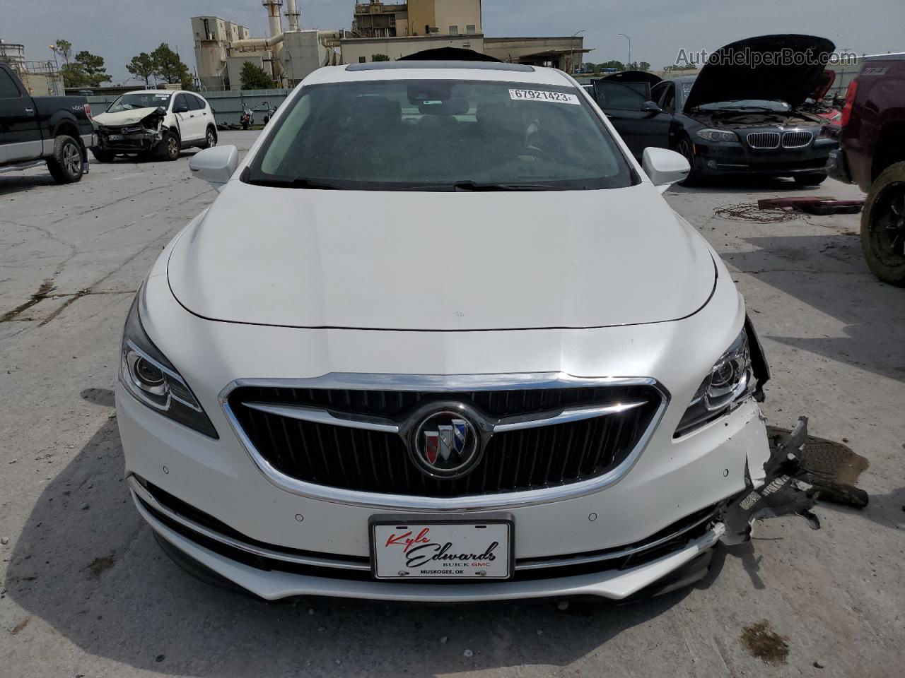 2017 Buick Lacrosse Premium White vin: 1G4ZR5SSXHU177583