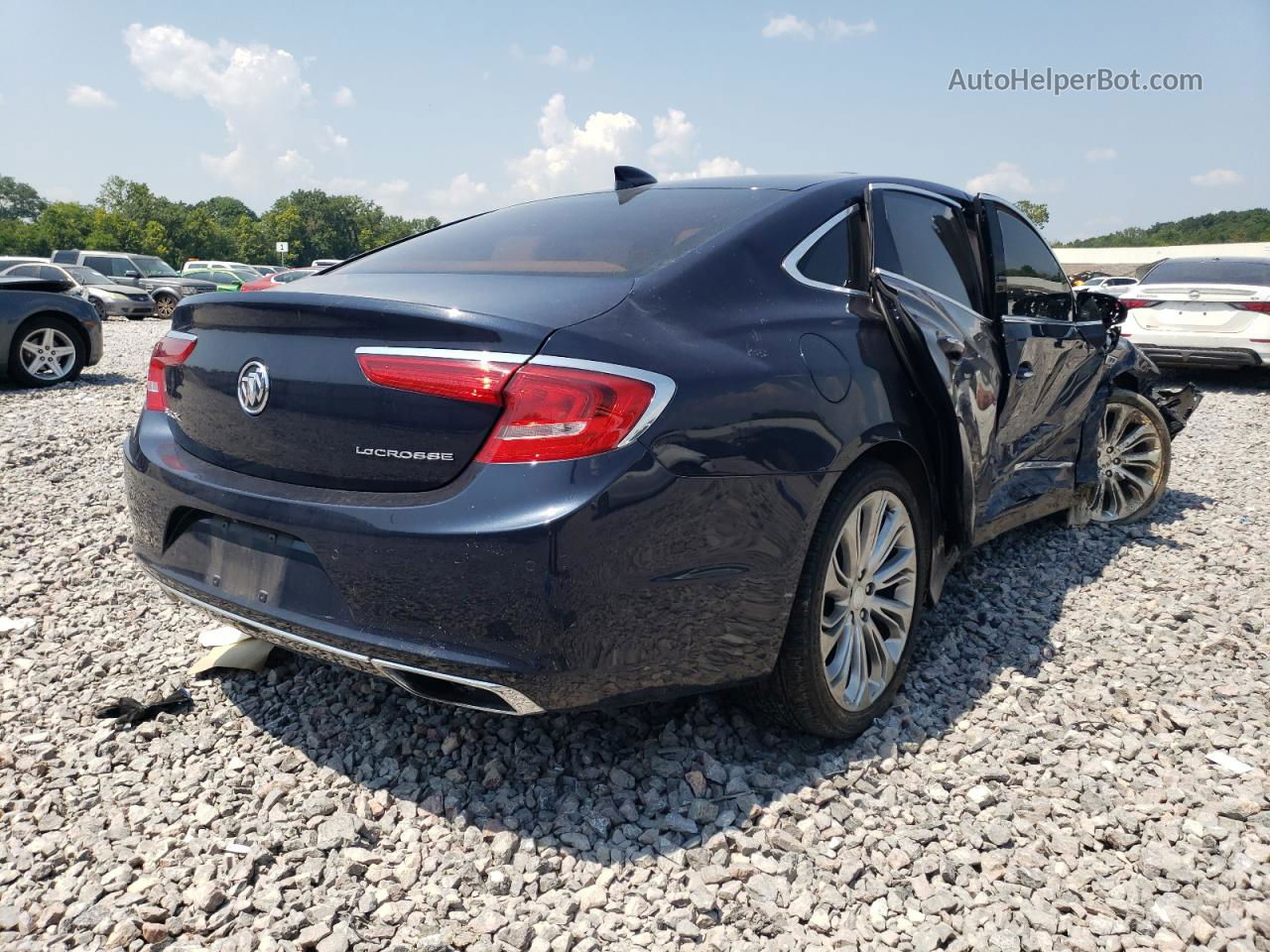 2017 Buick Lacrosse Premium Blue vin: 1G4ZR5SSXHU206791