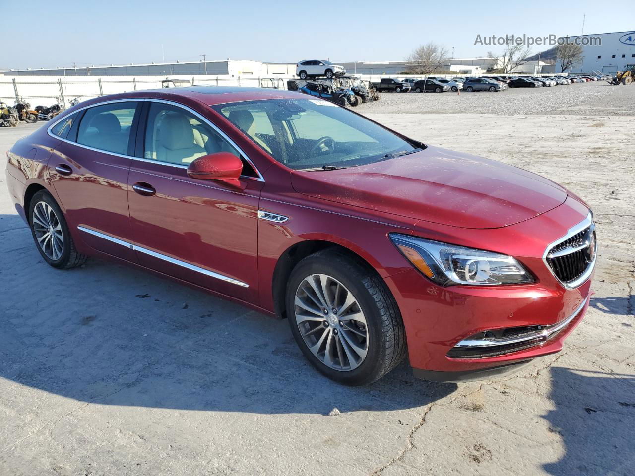 2019 Buick Lacrosse Premium Red vin: 1G4ZS5SS1KU109491