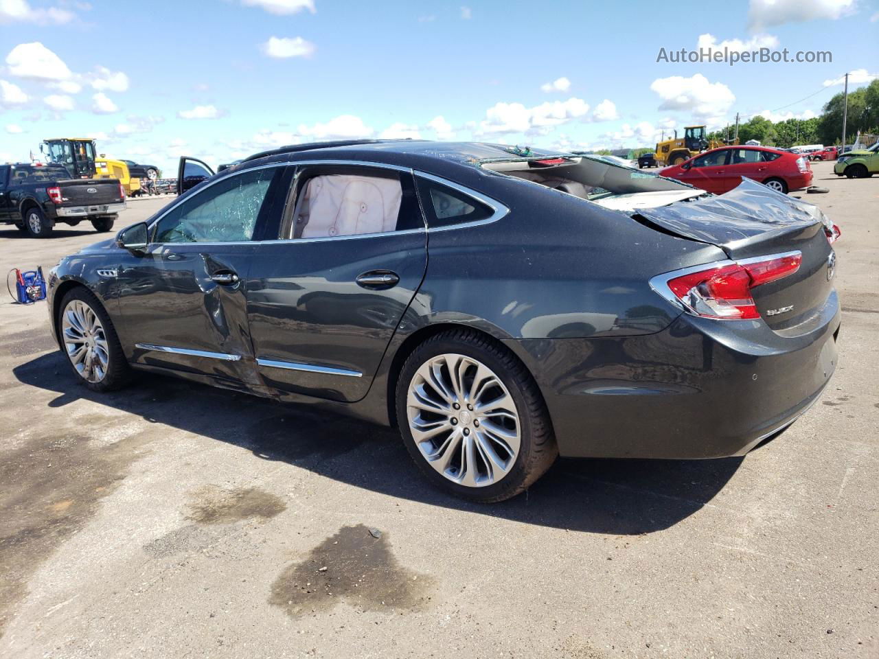 2017 Buick Lacrosse Premium Gray vin: 1G4ZS5SS3HU164694