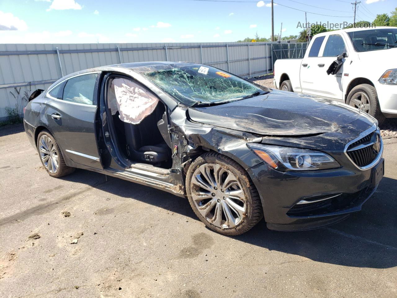 2017 Buick Lacrosse Premium Gray vin: 1G4ZS5SS3HU164694