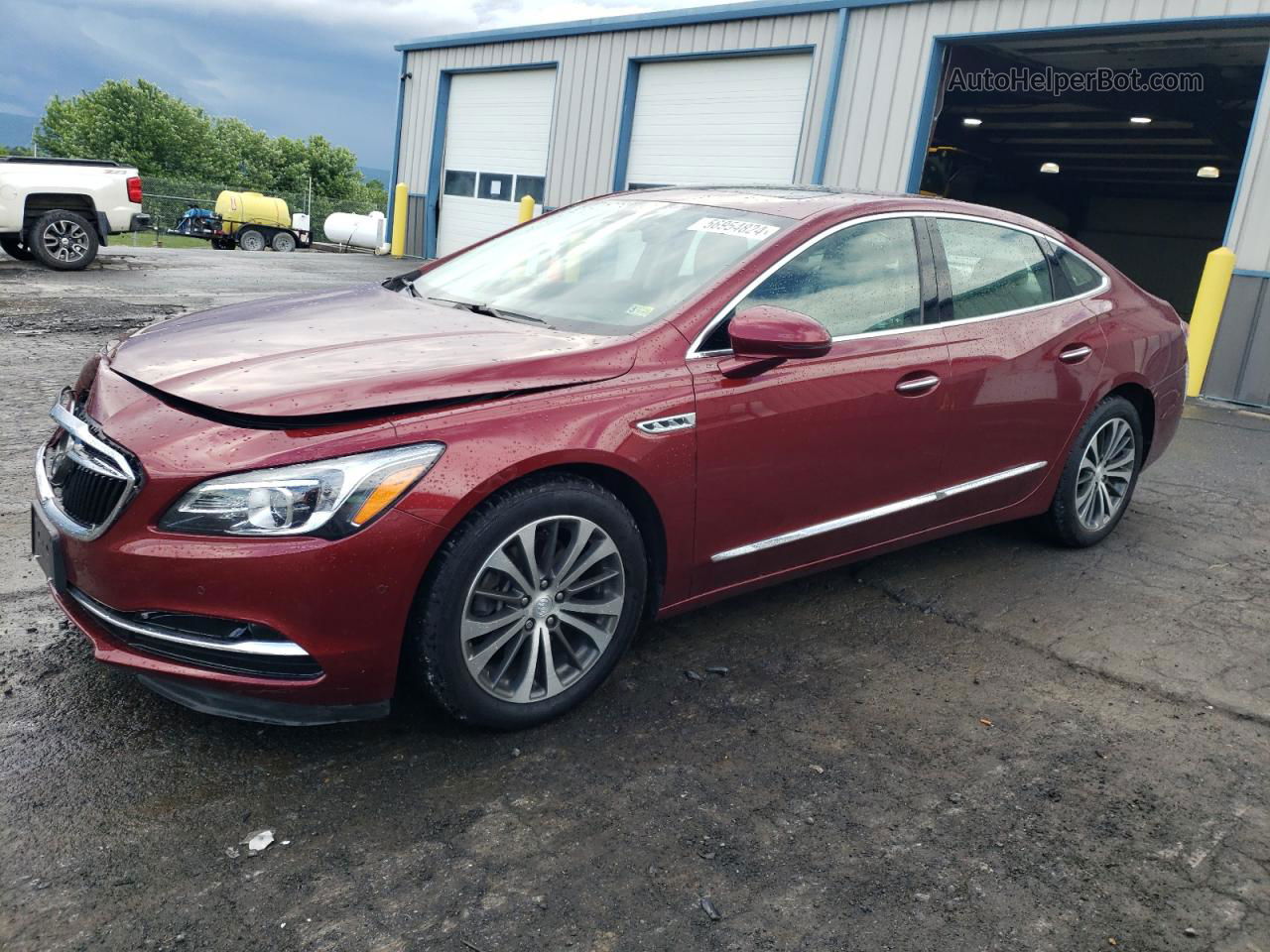 2017 Buick Lacrosse Premium Maroon vin: 1G4ZS5SS3HU177879